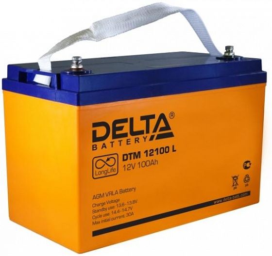 для ИБП Delta DTM 12100 L 12V-100 Ah