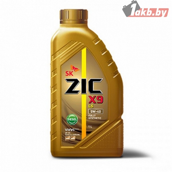 ZIC X9 LS DIESEL 5W-40 1л