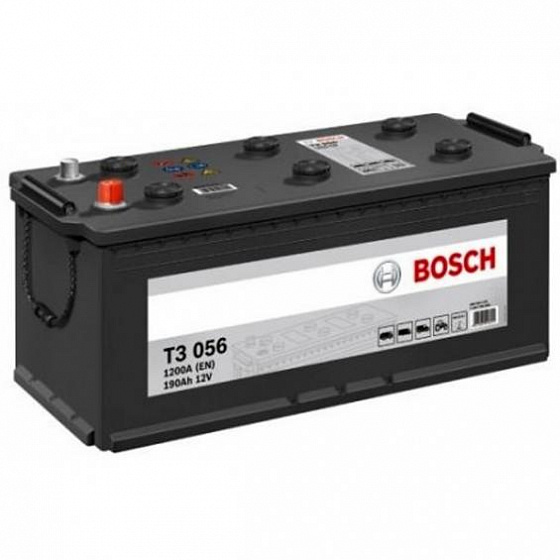 Bosch T3 056 (190 A/h), 1200А L+ (690 033 120)