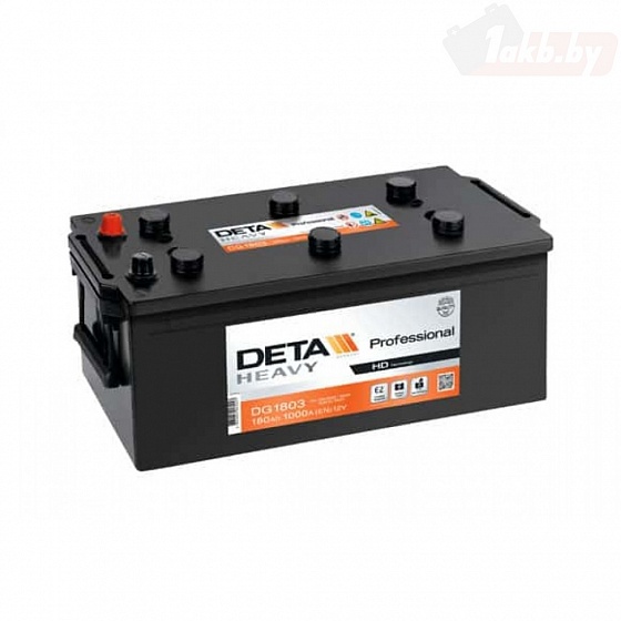 Deta Professlonal DG1803 (180 A/h), 1000A L+