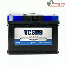 Аккумулятор VESNA Power (60 A/h) 600A R+