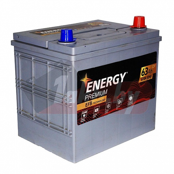 Energy Premium EFB Asia (63 A/h), 610A R+