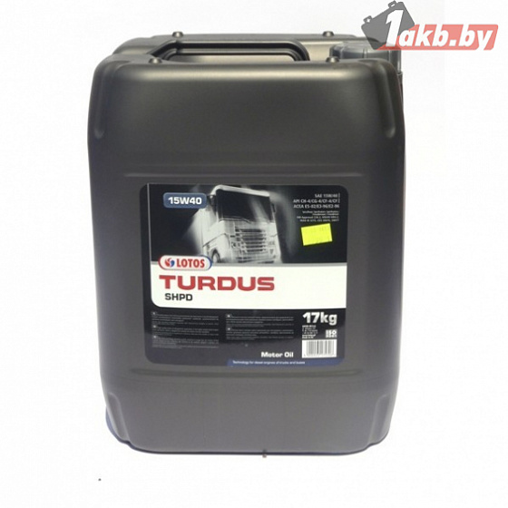 Lotos Turdus Powertec CI-4 15W-40 17л