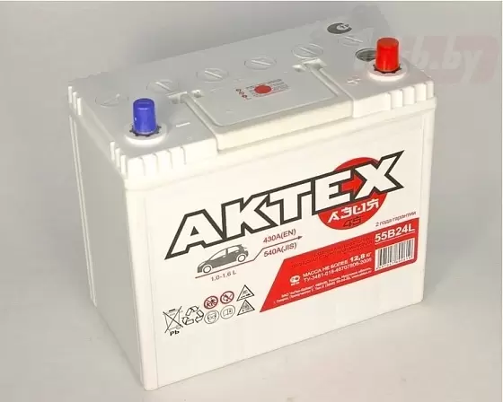 АКТЕХ Asia (45 A/h), 430A R+