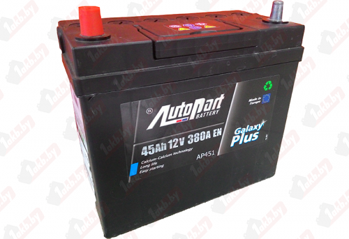 Autopart AP451 (45 А/ч), 380A L+ JIS