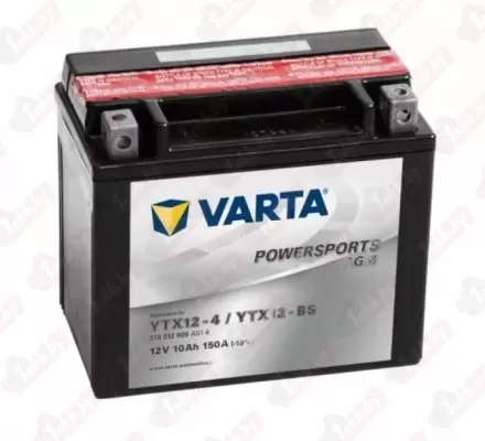 VARTA AGM (10 A/h), 150A YTX12-BS/TX12-BS (510 012 015)