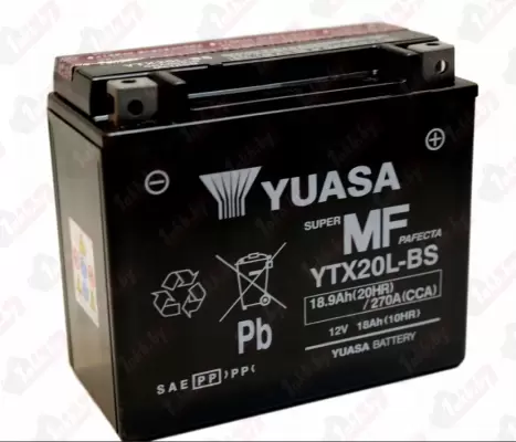 Yuasa YTX20L-BS (18 A/h), 270A R+