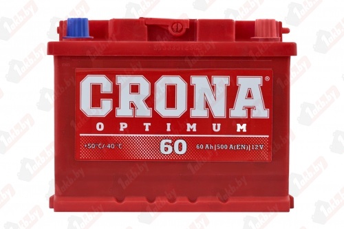 CRONA 6CT-60 (60 A/h), 500A R+