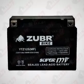 ZUBR YTZ12S (MF) (11 A/h), 210A L+