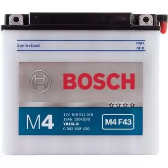 Bosch M4 F43 519 011 019 (19 A/h), 240A R+