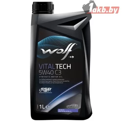 Wolf Vital Tech 5W-40 PI C3 1л