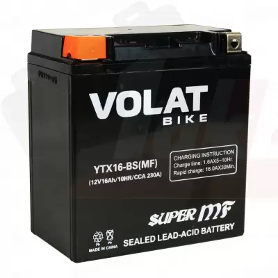 VOLAT YTX16-BS AGM (MF) (16 A/h), 230A L+
