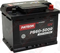 PATRON PB60-640EFB Start&Stop (60A/h) 640A R+