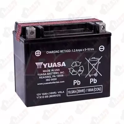 Yuasa YTX14H-BS (12 A/h), 240A L+