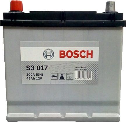 Bosch S3 017 (45 А/h), 300A L+ (545 079 030 )
