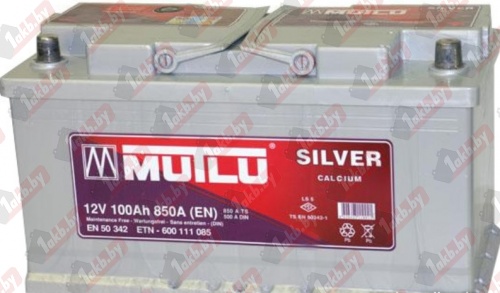Mutlu Silver Calcium (100 A/h), 830A R+