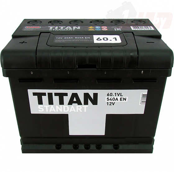 Titan Standart (60 A/h), 540A R+