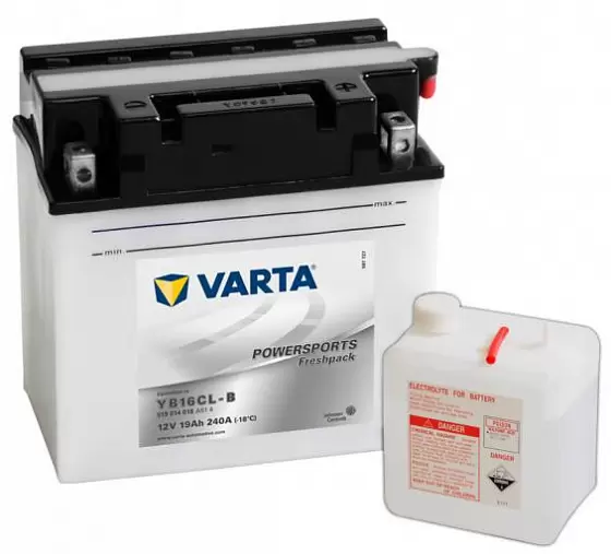 Varta Powersports Freshpack 519 014 018 (19 A/h), 240A R+