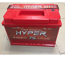 Аккумулятор Hyper 75 ( A/h) 740A