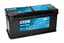 Аккумулятор Exide Start-Stop EFB EL1050 (105 A/h), 950A R+