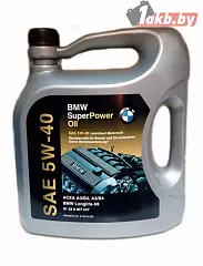 Моторное масло BMW SuperPowerOil 5W40 5л.