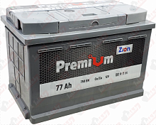 Аккумулятор ZION Premium (77 A/h), 730А R+