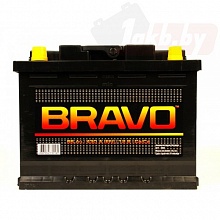 Аккумулятор BRAVO 6СТ-55 р (55А/ч), 430A L+