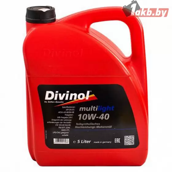 Divinol Multilight 10W-40 5л