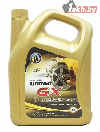 United Oil GX 5W-40 4л