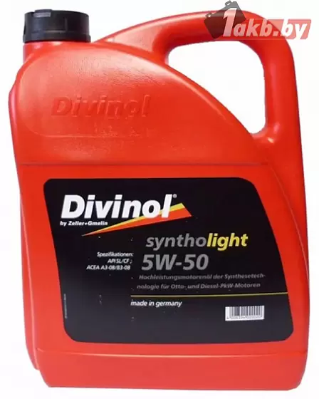 Divinol Syntholight 5W-50 5л