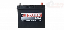 Аккумулятор ZUBR Ultra ASIA (45 A/h), 360А R+