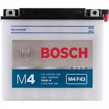 Аккумулятор Bosch M4 F43 519 011 019 (19 A/h), 240A R+