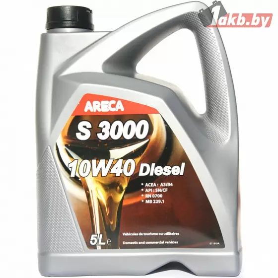 Areca S3000 10W-40 Diesel 5л