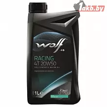 Моторное масло Wolf Racing 4T 20W-50 1л