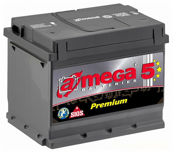 A-mega Premium (60 A/h), 600A L+