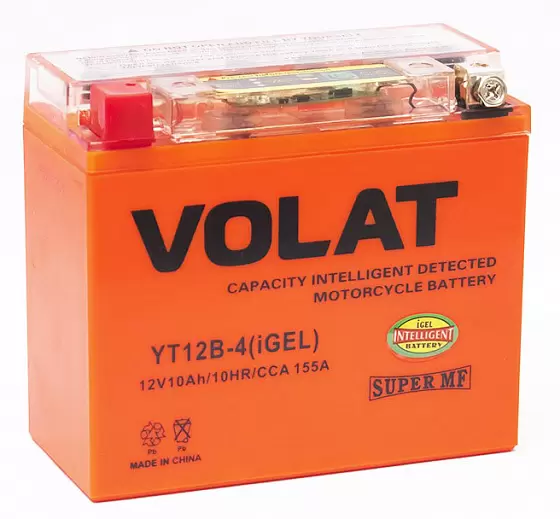 VOLAT YT12B-4 (iGEL) (10 A/h), 155A L+