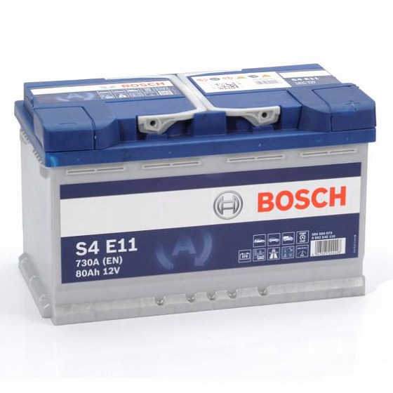 Bosch S4 E11 EFB (80 A/h), 730A R+ (580 500 073)
