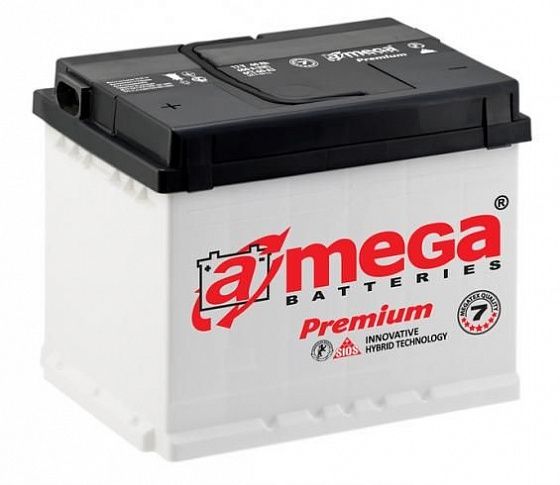 A-mega Premium (62 А/ч), 610A R+ низ.