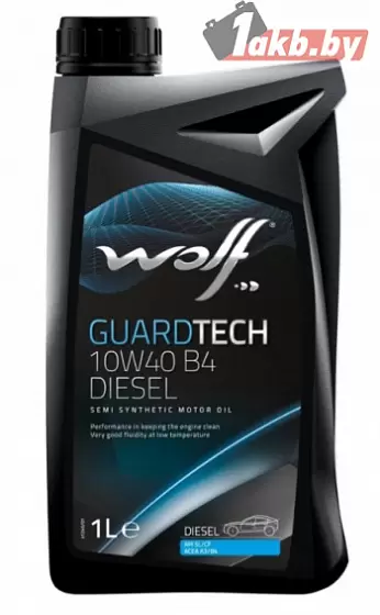 Wolf Guard Tech 10W-40 B4 Diesel 1л