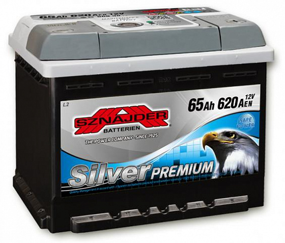 Sznajder Silver Premium (65 A/h), 620A R+