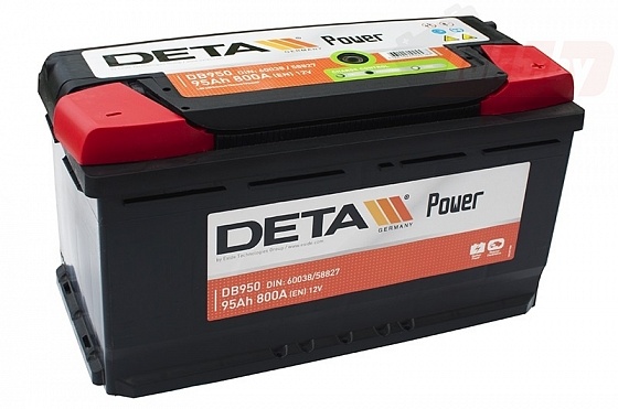 Deta Power DB950 (95 A/h), 800A R+