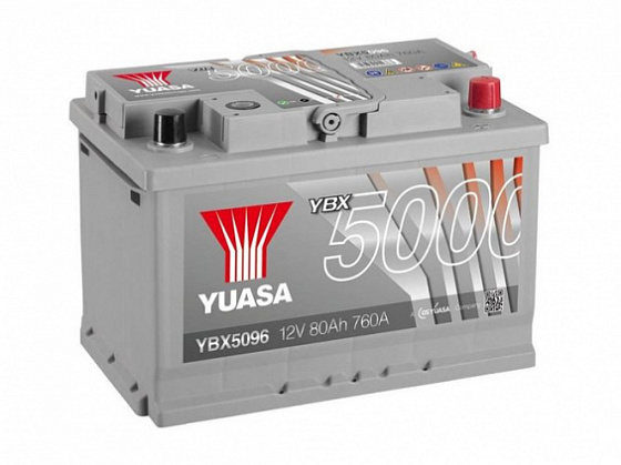 YUASA (80 A/h), 760A R+ (YBX5096)