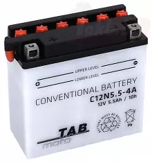 Аккумулятор TAB 12N5,5-3B (5,5 A/h), 60A L+