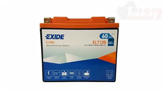Exide ELT12B (60 Wh), 260A L+