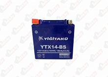 Аккумулятор YIGITAKU YTX14-BS (14 A/h), 180A L+