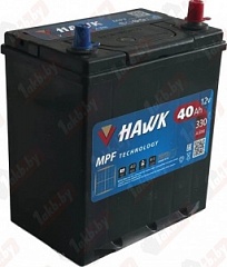 Аккумулятор HAWK Asia (40 A/h), 330A R+ 
