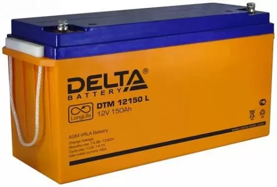для ИБП Delta DTM 12150 L 12V-150 Ah