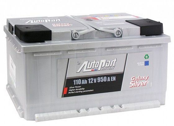 Autopart Galaxy Silver (110 A/h), 950A R+