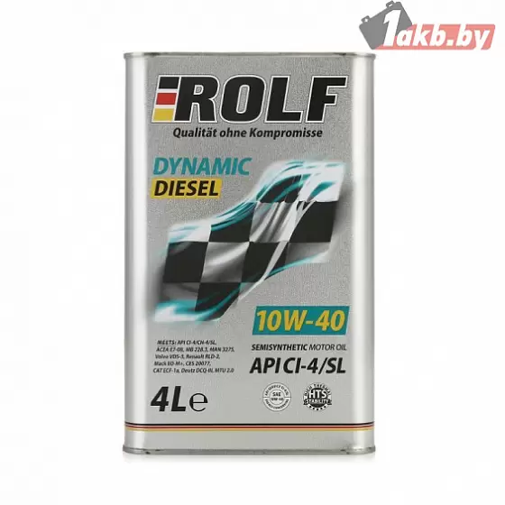 ROLF Dynamic Diesel 10W-40 CI-4/SL 4л