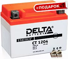 Аккумулятор Delta CT 1204 (YB4L-B, YB4L-A, YTX4L-BS), 4 A/h R+